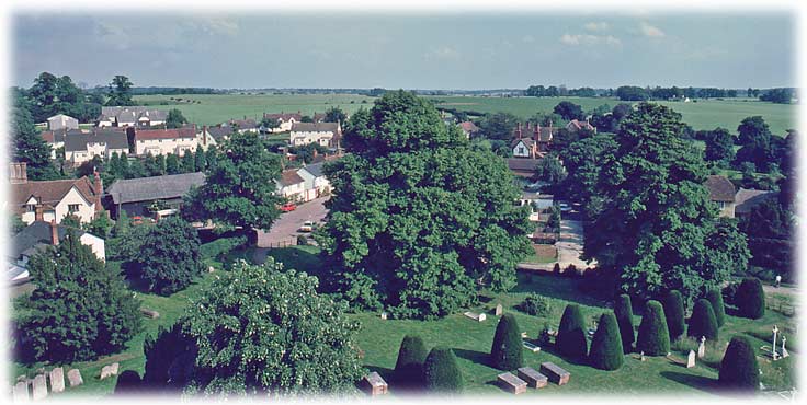 View from the church tower
